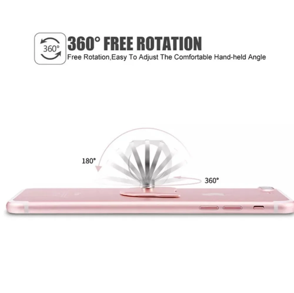 2 x 10 New Finger Ring Mobile Phone. Color Red, Rose